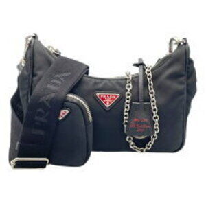 Prada Re Edition Shoulder Bag Black Nylon